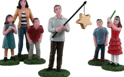Lemax christmas pinata, set of 6 kerstdorp figuur type 6 2023