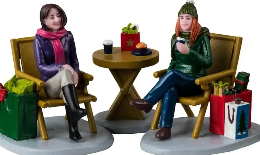 Lemax christmas shopping break s/3 kerstdorp figuur type 5 2024
