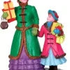 Lemax christmas shopping kerstdorp figuur type 2 Caddington Village 2014