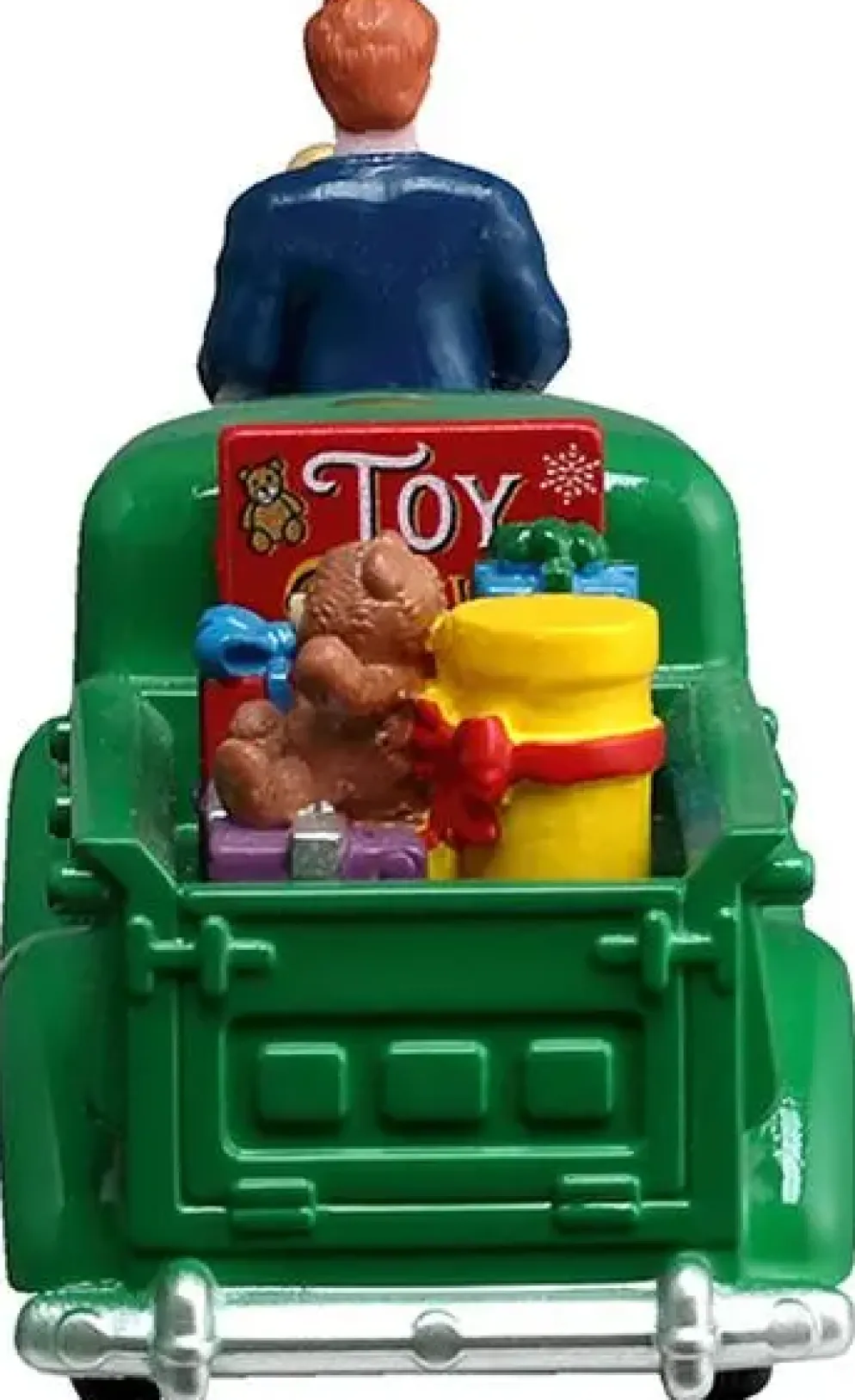 Lemax church toy drive kerstdorp tafereel 2026
