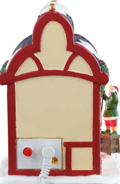 Lemax comet's den verlicht kerstdorp tafereel Santa's Wonderland 2025