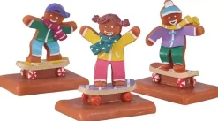 Lemax cookie boarding s/3 kerstdorp figuur type 4 Sugar 'N' Spice 2022