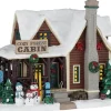 Lemax cozy forest cabin verlicht kersthuisje Vail Village 2026