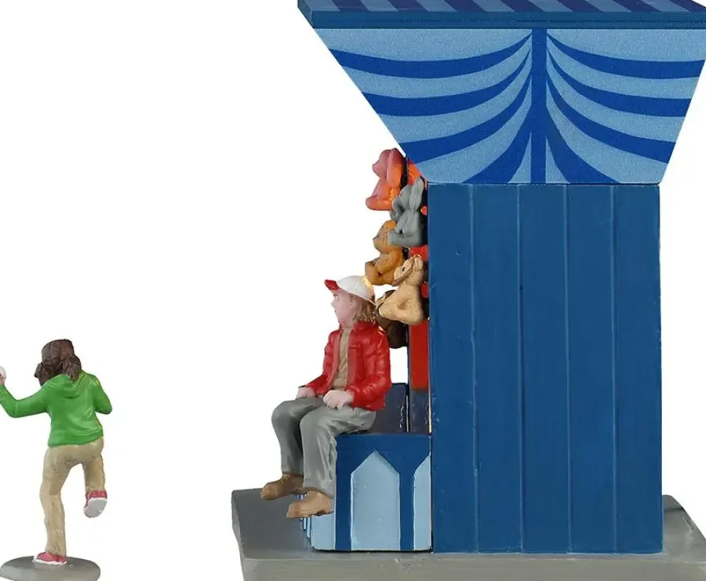 Lemax crash cans game verlicht kerstdorp tafereel Carnival 2025