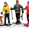 Lemax cross-country friends s/2 kerstdorp figuur type 4 Vail Village 2013