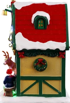 Lemax cupid's den, verlicht kerstdorp tafereel Santa's Wonderland 2025