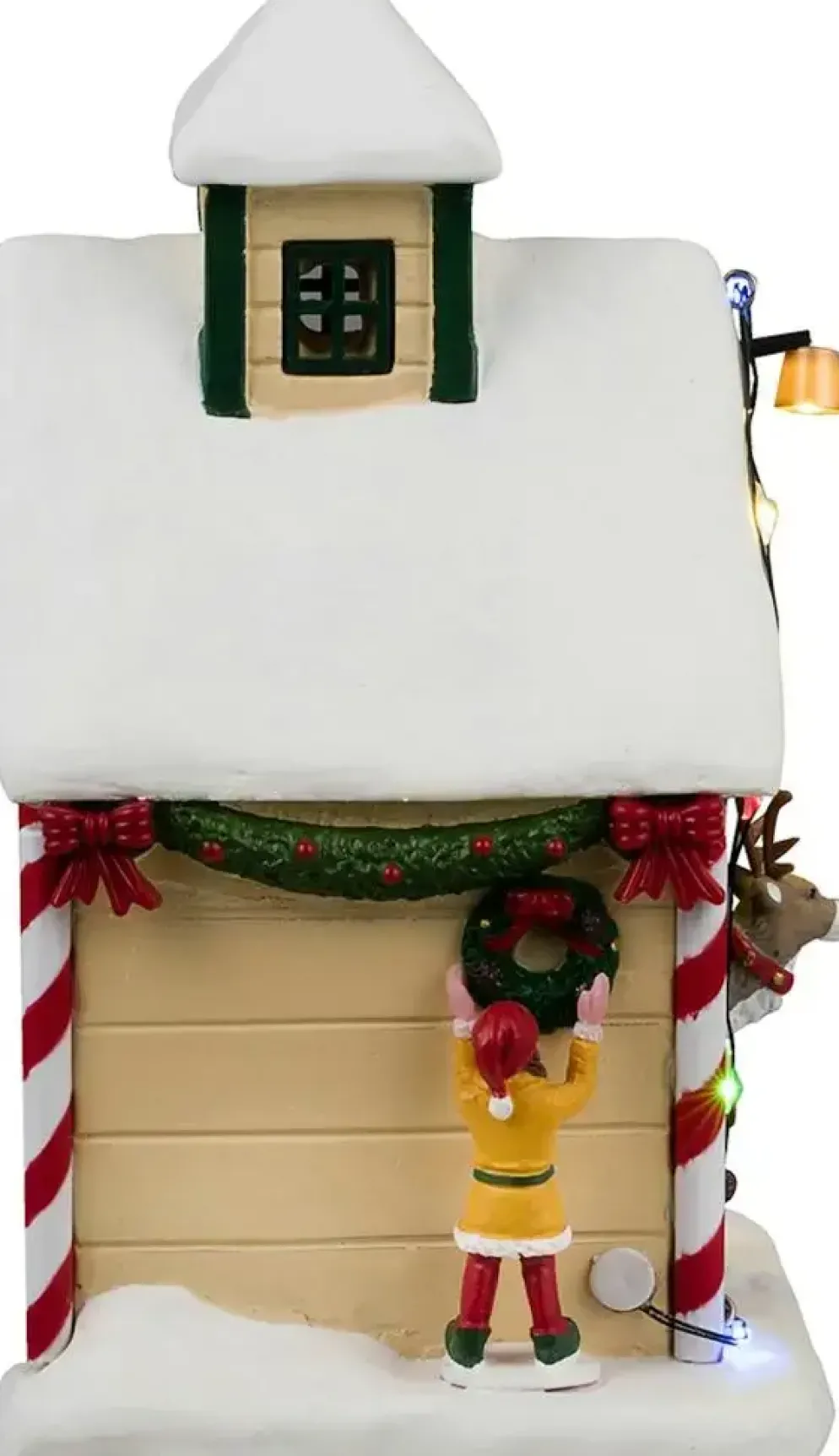 Lemax dancer's den verlicht kerstdorp tafereel Santa's Wonderland 2024