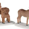 Lemax deer family s/2 kerstdorp figuur type 3 2020