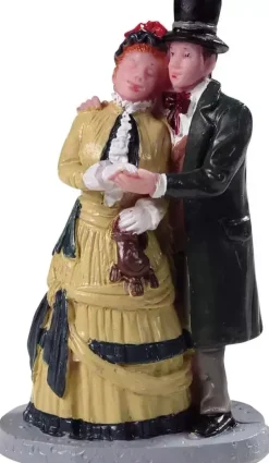 Lemax dickens couple kerstdorp figuur type 2 Caddington Village 2019