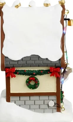 Lemax donner's den verlicht kerstdorp tafereel Santa's Wonderland 2024