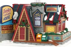 Lemax dottie's flapjack house verlicht kersthuisje Vail Village 2020