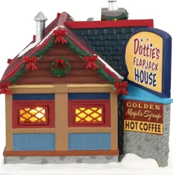 Lemax dottie's flapjack house verlicht kersthuisje Vail Village 2020
