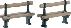 Lemax double seated bench s/2 kerstdorp accessoire 2017