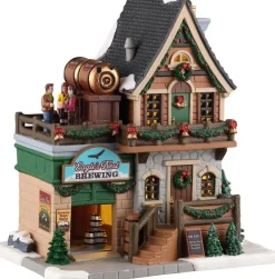 Lemax eagle's nest brewing verlicht kersthuisje Vail Village 2026