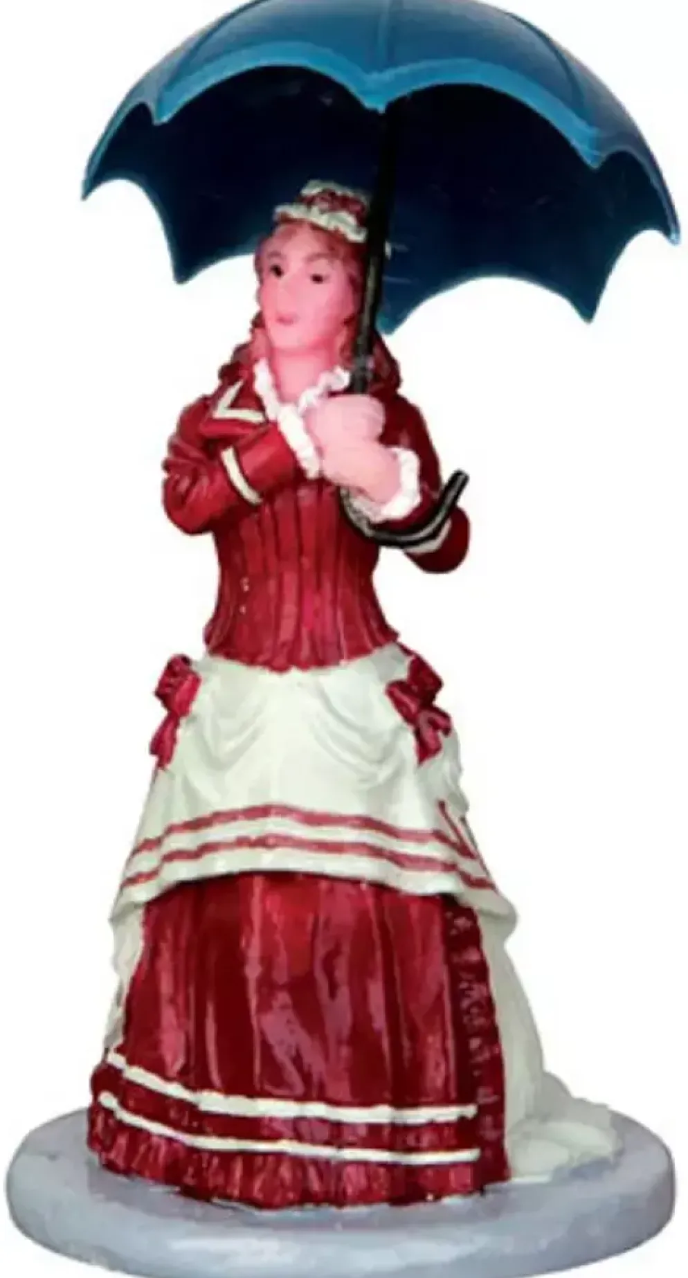 Lemax elegant lady kerstdorp figuur type 1 Caddington Village 2014