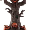 Lemax evil pumpkin tree tafereel Spooky Town 2018