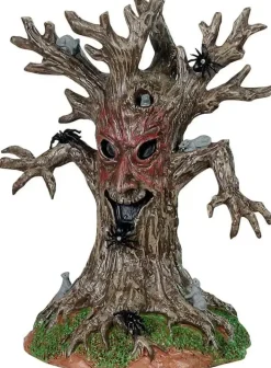 Lemax evil spooky tree tafereel Spooky Town 2024