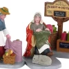 Lemax fabric vendor s/3 kerstdorp figuur type 5 Caddington Village 2020