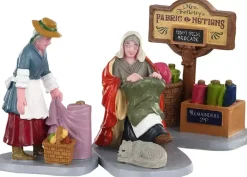 Lemax fabric vendor s/3 kerstdorp figuur type 5 Caddington Village 2020