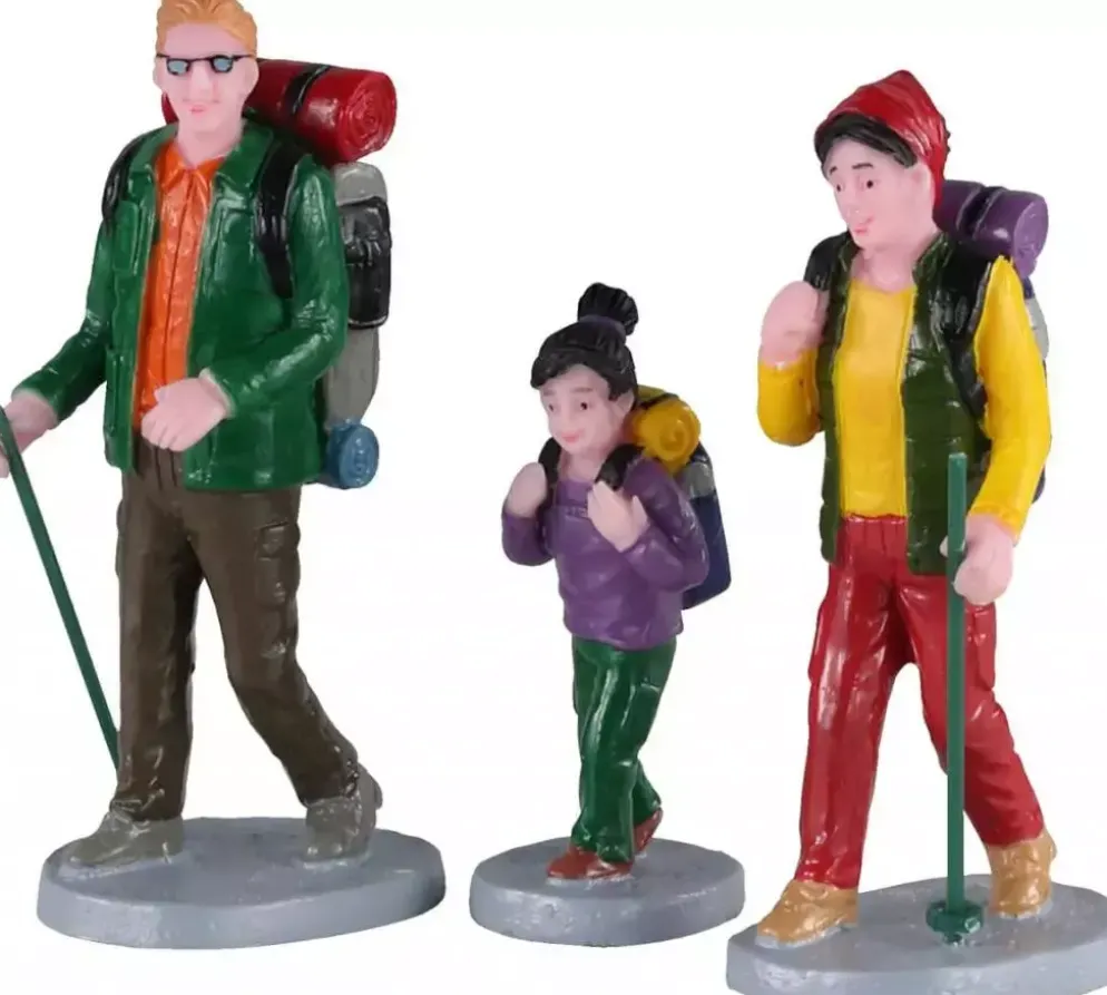 Lemax family trek s/3 kerstdorp figuur type 4 2020