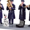 Lemax firehouse band kerstdorp tafereel Caddington Village 2019