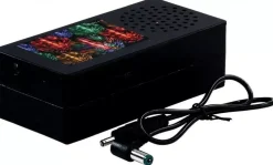 Lemax firework soundbox kerstdorp accessoire 2017