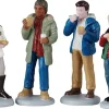 Lemax food truck patrons kerstdorp figuur type 4 2025