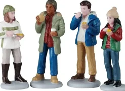 Lemax food truck patrons kerstdorp figuur type 4 2025