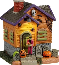 Lemax frank's treats, ac adaptable verlicht tafereel Spooky Town 2024