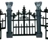 Lemax gargoyle fence s/5 accessoire Spooky Town 2004