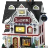 Lemax glassworks verlicht kersthuisje Caddington Village 2024