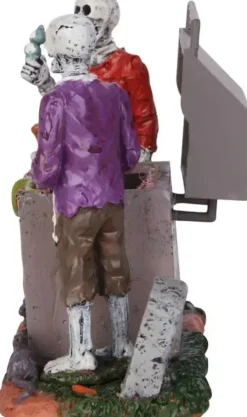 Lemax gory grillin verlichte accessoire Spooky Town 2015