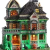 Lemax grimsbury haunted house, with 4.5v adaptor verlicht huisje Spooky Town 2020