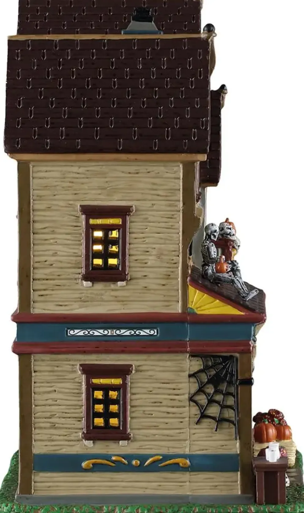 Lemax halloween at the wilsons verlicht huisje Spooky Town 2026