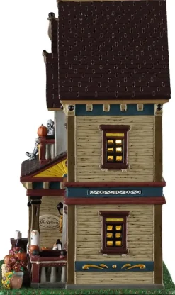 Lemax halloween at the wilsons verlicht huisje Spooky Town 2026