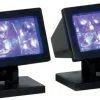 Lemax halloween purple light s/2 verlichte accessoire Spooky Town 2003