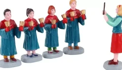 Lemax handbell choir, s/5 kerstdorp figuur type 5 2021