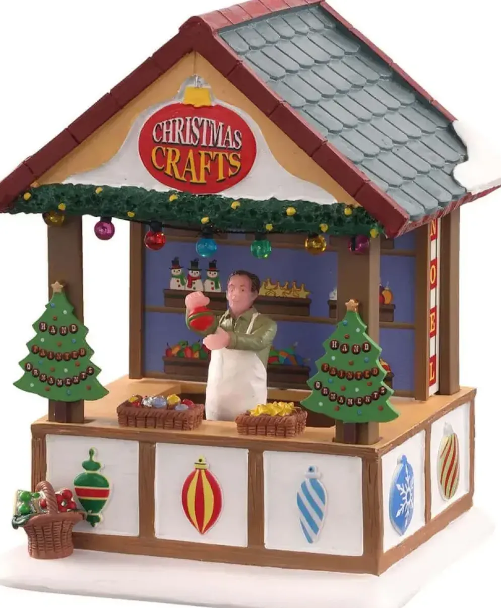 Lemax hand crafted ornaments verlicht kerstdorp tafereel Caddington Village 2022