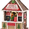 Lemax hansel & gretel's sweet shoppe verlicht kerstdorp tafereel Caddington Village 2022