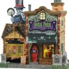 Lemax hocus focus undead portrait studio verlicht huisje Spooky Town 2025