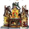 Lemax holiday hamlet christmas shoppe bewegend kersthuisje Caddington Village 2016