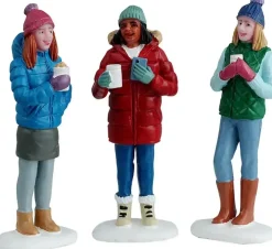 Lemax hot cocoa with friends s/3 kerstdorp figuur type 3 Vail Village 2024