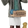 Lemax hot muffins and crumpets kerstdorp figuur type 2 Caddington Village 2023