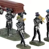 Lemax jazz funeral s/4 tafereel Spooky Town 2021