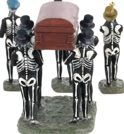 Lemax jazz funeral s/4 tafereel Spooky Town 2021