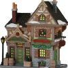 Lemax j. spritzer's holiday libations and wines verlicht kersthuisje Caddington Village 2026