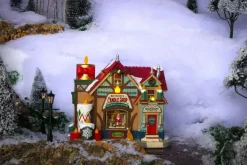 Lemax kristin's candle shop verlicht kersthuisje Caddington Village 2024