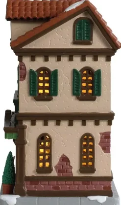 Lemax larosa's cucina verlicht kersthuisje Caddington Village 2019