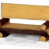 Lemax log bench kerstdorp accessoire 2013