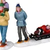 Lemax long day snowshoeing s/2 kerstdorp figuur type 4 Vail Village 2022